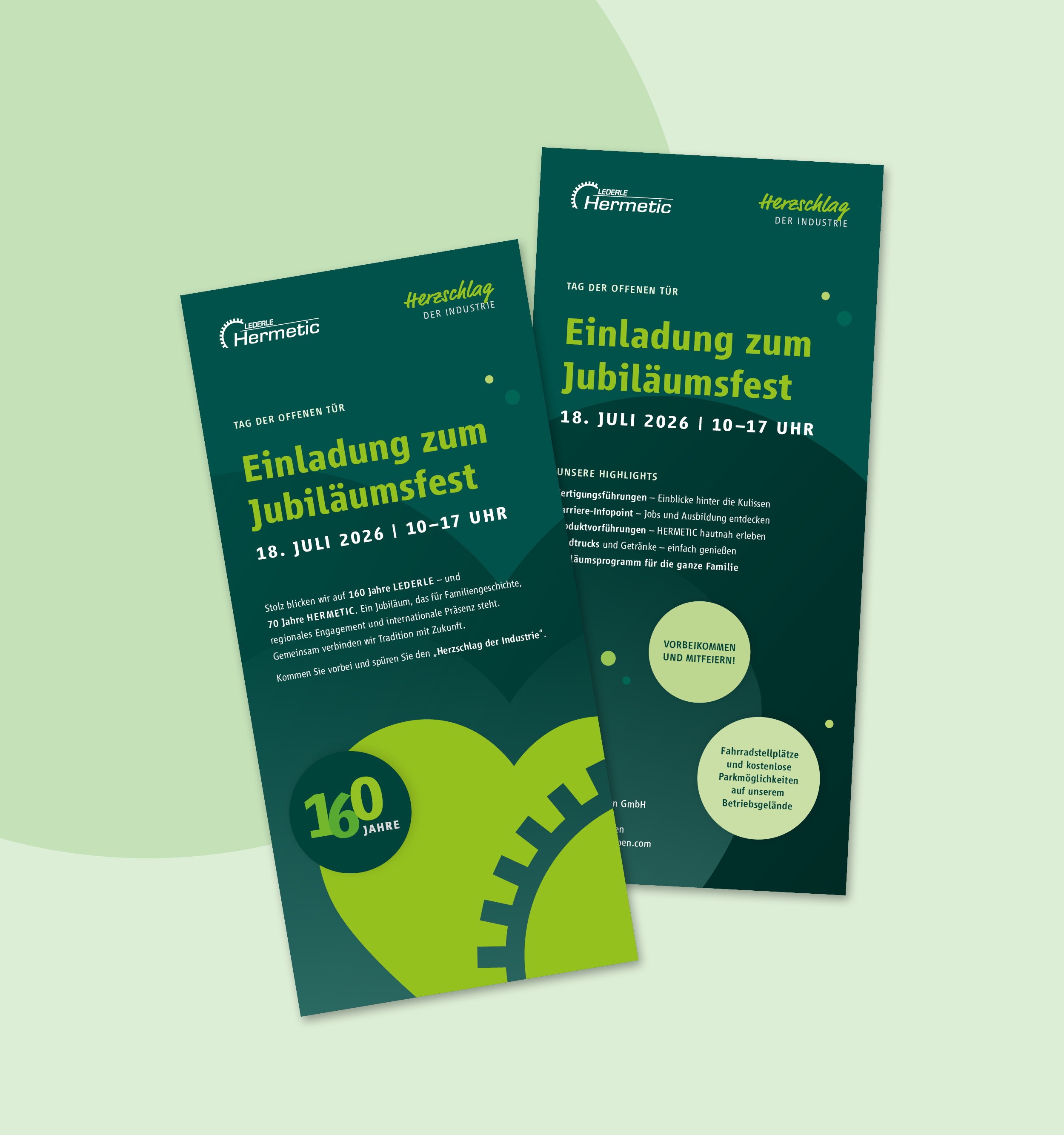 Einleger Einladung